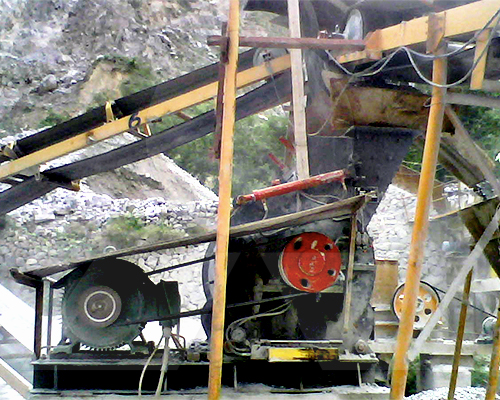 錘破工作現(xiàn)場(chǎng)